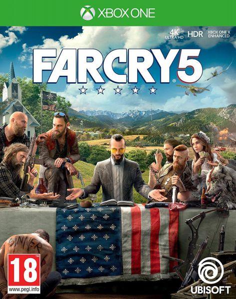 Far Cry 5 Video Game for Microsoft Xbox One X by UbiSoft Region 2 PAL Rated 18 PEGI Release FEB 2018 - eBuy UAE